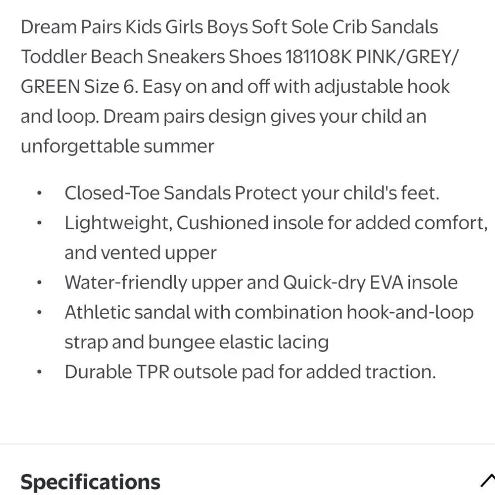 Dream Pairs Kids Turquoise Shoes